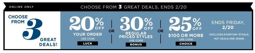 OLD NAVY triple code