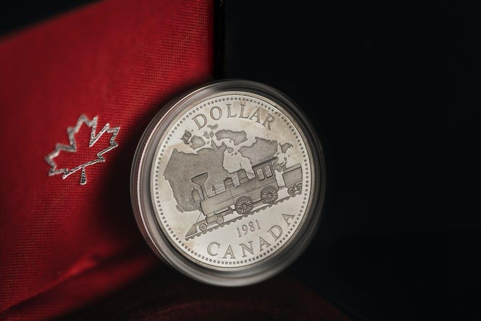 a vintage Canadian dollar coin