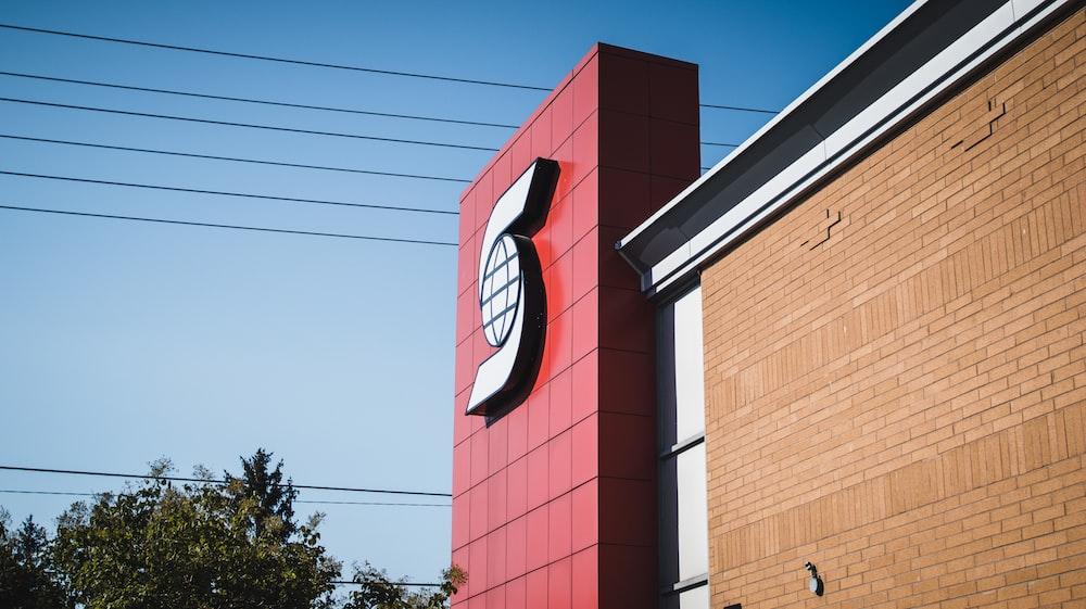 Scotiabank logo on a building