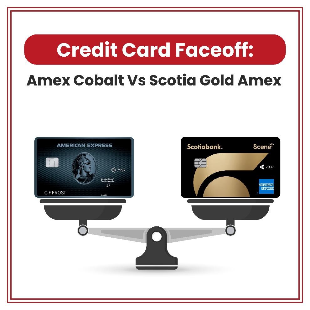 two credit cards in comparison