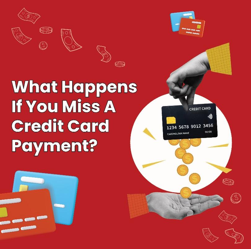 What happens if you miss a credit card payment