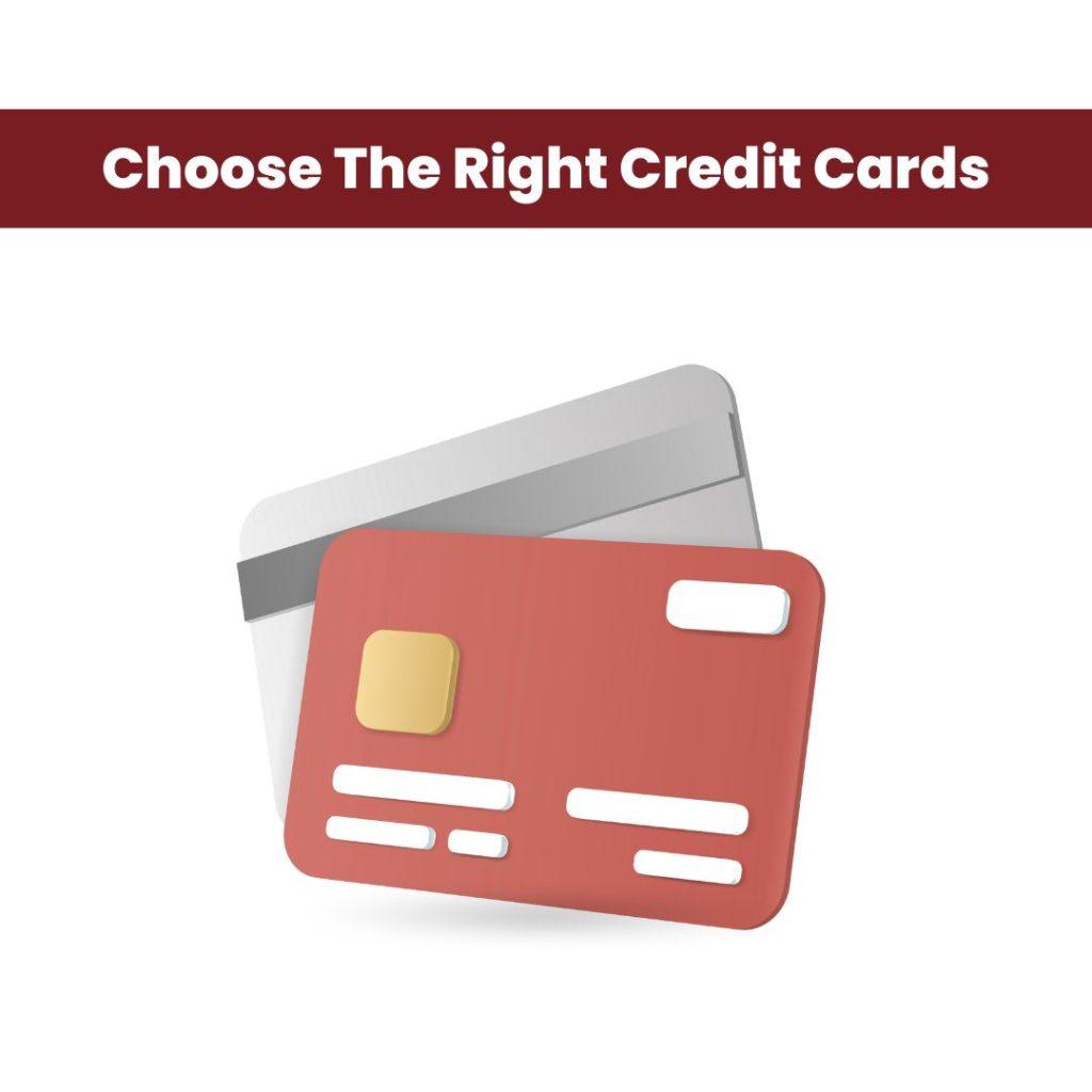Two cards overlapping each other