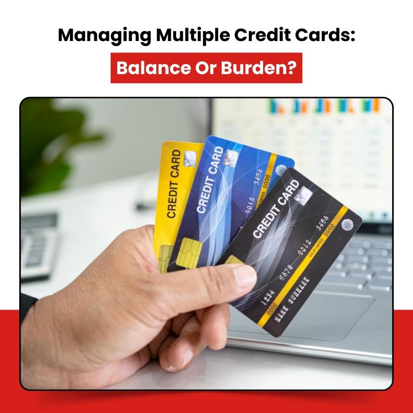 A stack of Canadian credit cards from major banks, highlighting the challenge of managing several accounts at once.