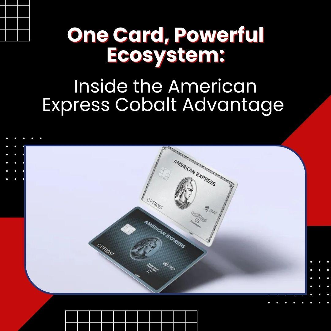 American Express credit cards displayed together, highlighting the rewards-focused ecosystem that makes the Amex Cobalt one of the most valuable cards for Canadian spending categories.