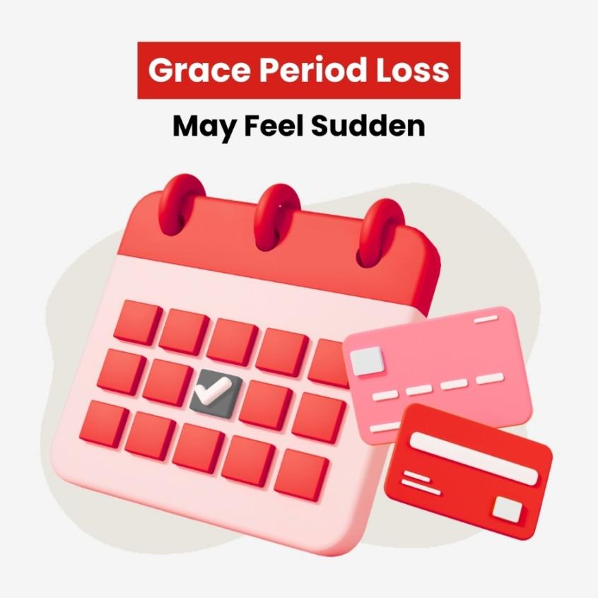 This photo shows two credit cards next to a calendar marked on one date.