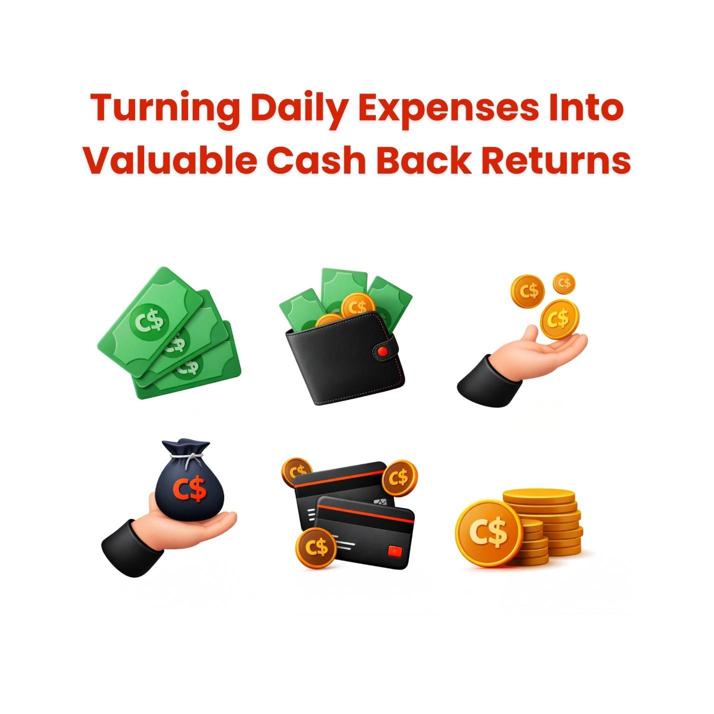 This image shows credit cards, currencies, and a wallet.