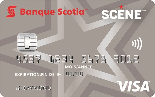 Scotia : Carte VISA* SCÈNE MD*