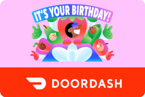 DoorDash eGift Card - Happy Birthday