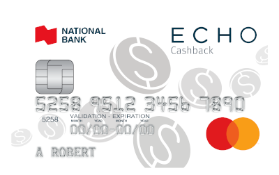 National Bank ECHO® Cashback Mastercard®