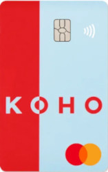 KOHO : Carte KOHO Financial