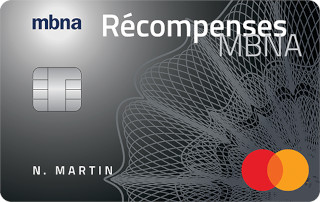 MBNA : MastercardMD Platine PlusMD récompenses MBNA