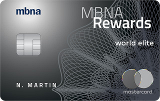 MBNA Rewards World Elite® Mastercard®