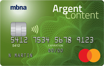 MBNA : MastercardMD Platine PlusMD Argent Content MBNA