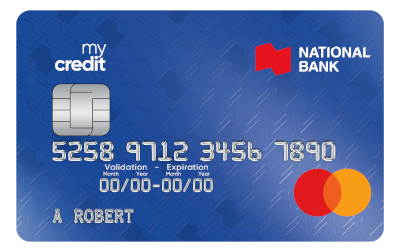 National Bank mycredit Mastercard®