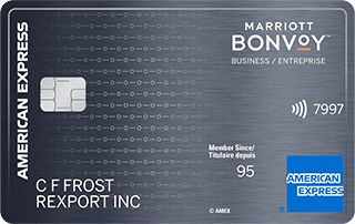 The Marriott Bonvoy® Business American Express®* Card