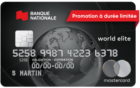National Bank : Mastercard® World Elite® (FR)