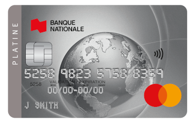 National Bank : Mastercard® Platine (FR)