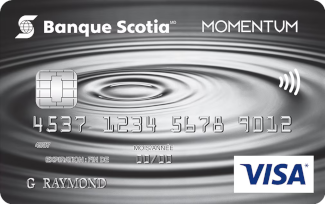 Scotia : Carte Visa* Momentum ScotiaMD