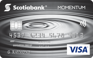 Scotia Momentum® No-Fee Visa* Card