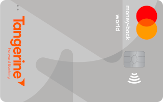 Tangerine® Money-Back World Mastercard®*