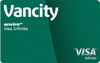Vancity enviro™ Visa Infinite* card