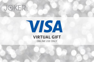 Virtual Joker Visa Prepaid Card - Sparkle