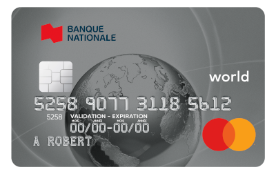 National Bank : Mastercard® World - French