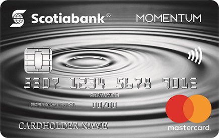Scotia Momentum® VISA* card