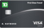TD First Class Travel<sup>®</sup> <i>Visa Infinite</i>* Card