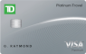 TD Platinum Travel Visa* Card